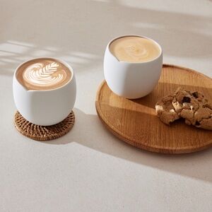 NESPRESSO gran lungo set of 2 mugs NIB